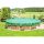 Strong weatherproof liner for 4.6 m round pool in green/black