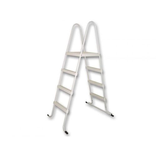Azuro deluxe lacquered 3-step ladder for 1.3 m deep pools