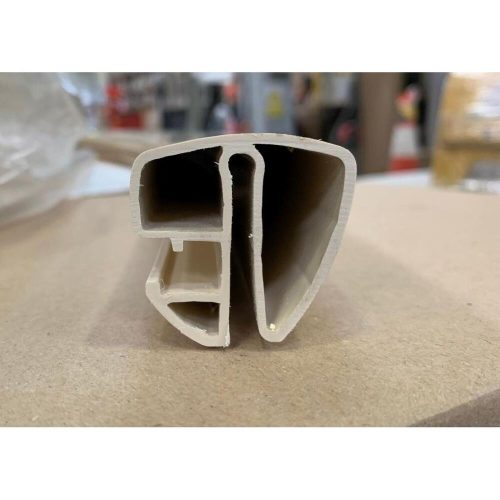 Top combi rail set, beige, for Ibiza pools with a diameter of 3.6 meters