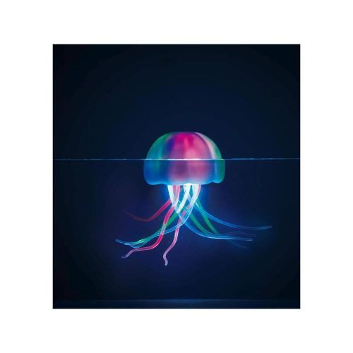 Jellyfish floating LED lamp, O14.2 cm x 28.5 cm