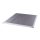 Shower tray for outdoor solar showers, aluminum-synthetic wood, 79 x 65 cm