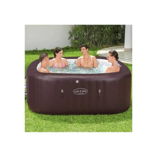 LAY-Z-SPA MALDIVES HYDROJET PRO INFLATABLE JACUZZI 201 x 201 x 80 cm