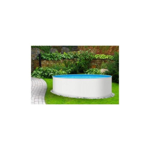 Azuro 3.6 x 0.9 m, white with 04 mm wall, Lagoon blue with 0.4 mm foil, skimmer and air inlet cutout, without accessories