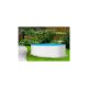 Azuro 3.6 x 0.9 m, white with 04 mm wall, Lagoon blue with 0.4 mm foil, skimmer and air inlet cutout, without accessories