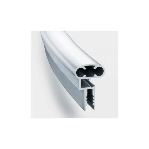 Upper combi aluminum-colored rail set for 3.5 meter diameter Ibiza pools