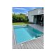 Inox stainless steel pool 4.50 x 3.00 x 1.4 meters