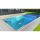 Inox stainless steel pool 7.00 x 3.00 x 1.4 meters