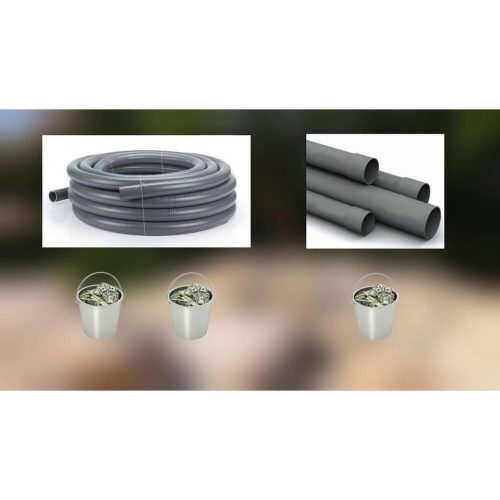 Type B pipe and hose set