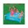 Mini metal frame pool blue 122*122*30 cm
