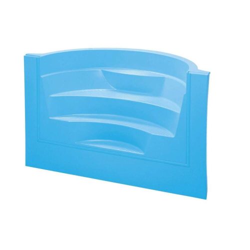 Roman pool steps, blue, with fiberglass reinforcement, 150*240 cm