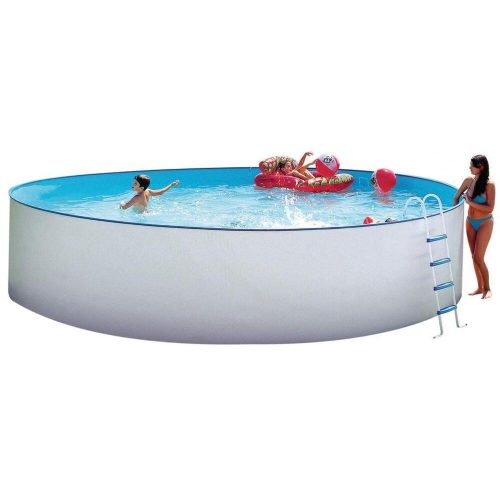 Metal frame pool set Nuovo O 400 x 90 cm