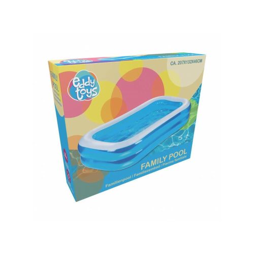 Pool 2 rings 207x132x46cm