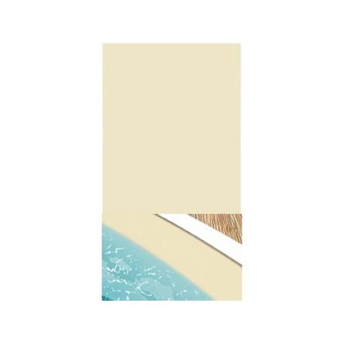 Pool liner, IBIZA sand color, 0.80 mm, J-hook, for oval pools 3.50 x 7.00, 1.2 m deep