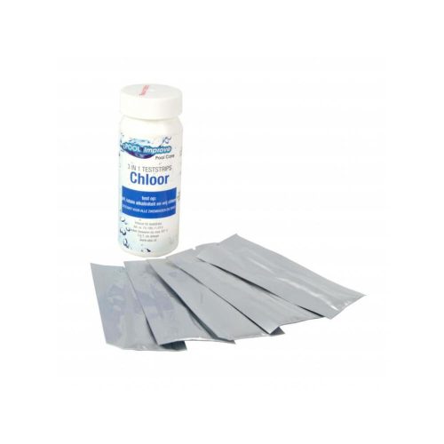 Pool Improve 3in1 test strips pH / alkalinity / chlorine, 50pcs.