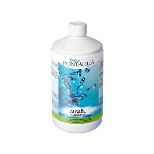 Algae killing liquid in 1 liter package
