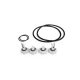 Seal kit for filter pumps up to 9,463 l/h