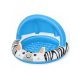 Bestway: Safari Sun zebra paddling pool with sunshade roof ? 97 x 66 cm