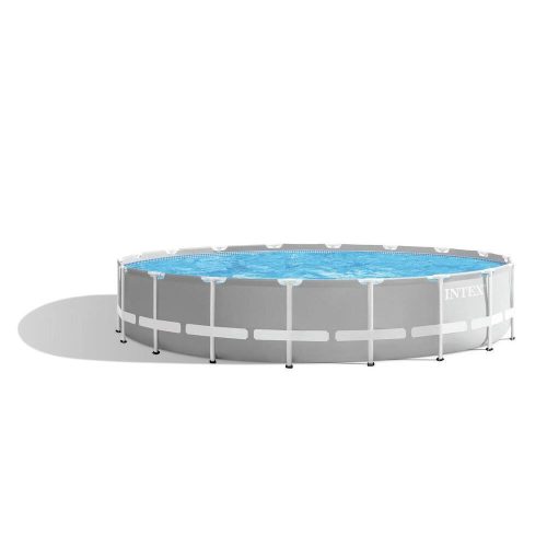 Intex tubular frame pool set with gray filter - 549 x 122 cm