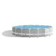 Intex tubular frame pool set with gray filter - 549 x 122 cm