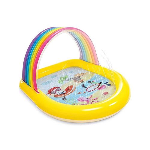 Intex: Rainbow splash pool 147x130x86cm