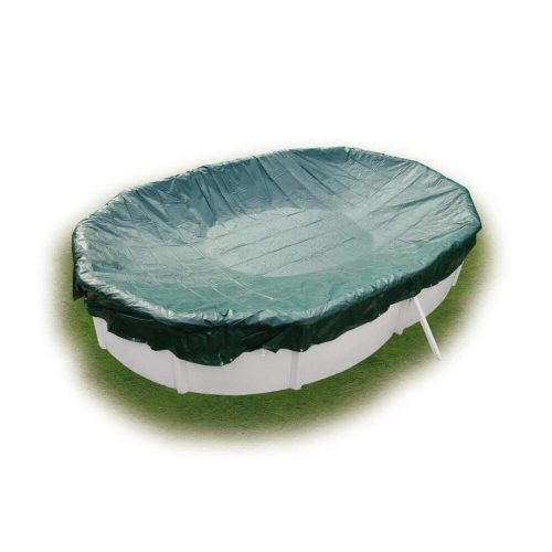 Winter protective cover for oval-shaped pools 730 x 370 cm