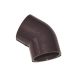 PVC 45° extension PN 10, DA 50 PN 10, DA 50
