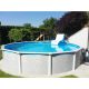 Grande metal frame pool set, 732 x 135 cm, 0.6 mm foil, skimmer