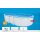 Highline steel wall pool set, oval, 730 x 366 x 132 cm, skimmer, ladder (without water turner)