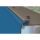 Rectangular foil for left-sided stepped Ökopool pools, 6 x 3 x 1.45m, 0.8mm thickness, blue