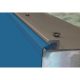 Rectangular foil for left-sided stepped Ökopool pools, 6 x 3 x 1.45m, 0.8mm thickness, blue