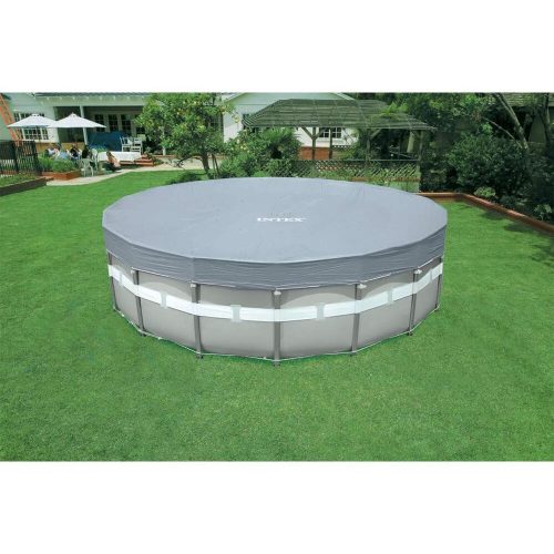 Pool cover de luxe design for Frame 488 cm pools