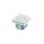 Bottom drain with foil 200 x 200mm 2"