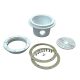 Bottom drain with foil O200mm 6/4"
