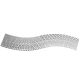 Overflow grate flexible Square 250mm