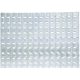 Overflow grate flexible Square - Transparent 200mm