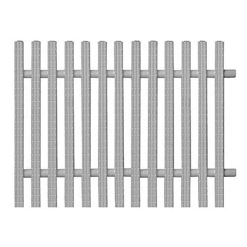 Overflow grate straight Classic Double 245mm