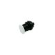 Pneumatic push button, mini, white