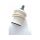 Aqua white pneumatic push button