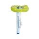 Thermometer rubber boat with a girl's rope