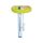Thermometer rubber boat with guy