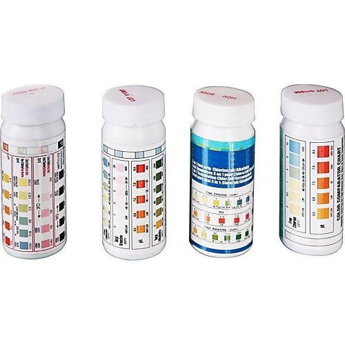 Water analyzer test strips pH, TCl, FrCl/Br, TA, TH, 50pcs