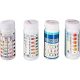 Water analyzer test strips pH, TCl, FrCl/Br, TA, TH, 50pcs