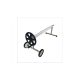 Winder, mobile with stainless steel legs O 82mm, 4.0 - 5.6m