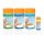 Pool care starter set: algaecide, pH-minus, FreshUp effervescent tablets, test strips