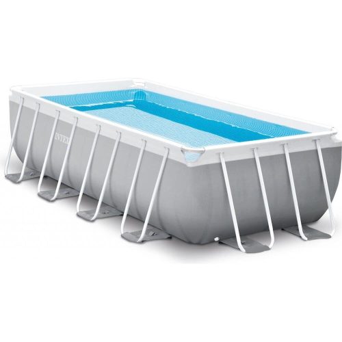 INTEX Frame Prism Quadra GN pool set, 400 x 200 x 100 cm, paper filter water turner, ladder