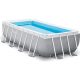 INTEX Frame Prism Quadra GN pool set, 400 x 200 x 100 cm, paper filter water turner, ladder