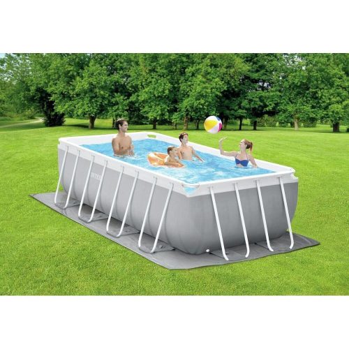 INTEX Frame Prism Quadra pool set, 400 x 200 x 122 cm, paper filter water pump