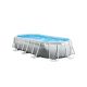 INTEX 26796NP Prism Frame oval pool set, 503×274×122 cm, water turner, ladder, base, cover
