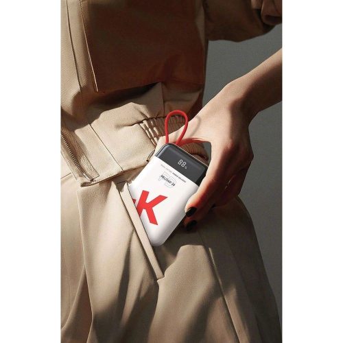 SKROSS RELOAD20 Travel / travel-ready 20,000 mAh POWERBANK+ USB-C cable, charged