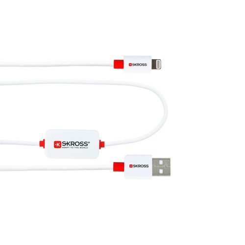 SKROSS USB cable, charger, sync, alarm (lightning) 1m
